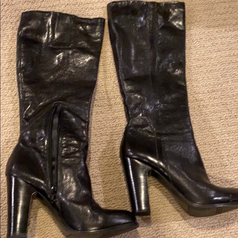Nine West Leather Tall Boots